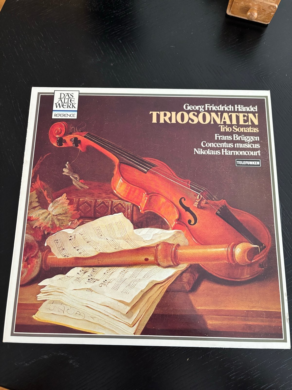 Händel - Triosonaten LP - Telefunken, LP, Ophalen of Verzenden, 12 inch, Kamermuziek