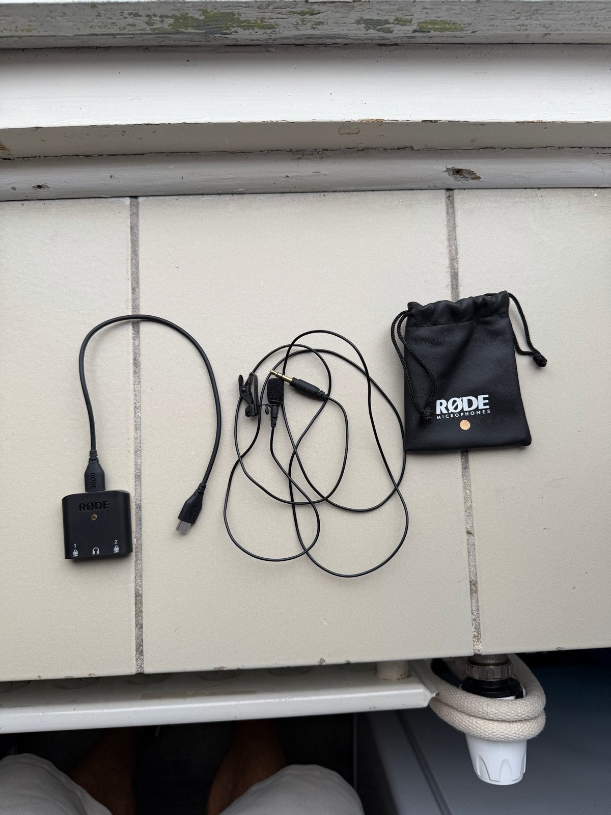 Røde AI-Micro 2-kanaals Audio Interface met Lavalier Microfo, Ophalen of Verzenden, Zo goed als nieuw, Audio