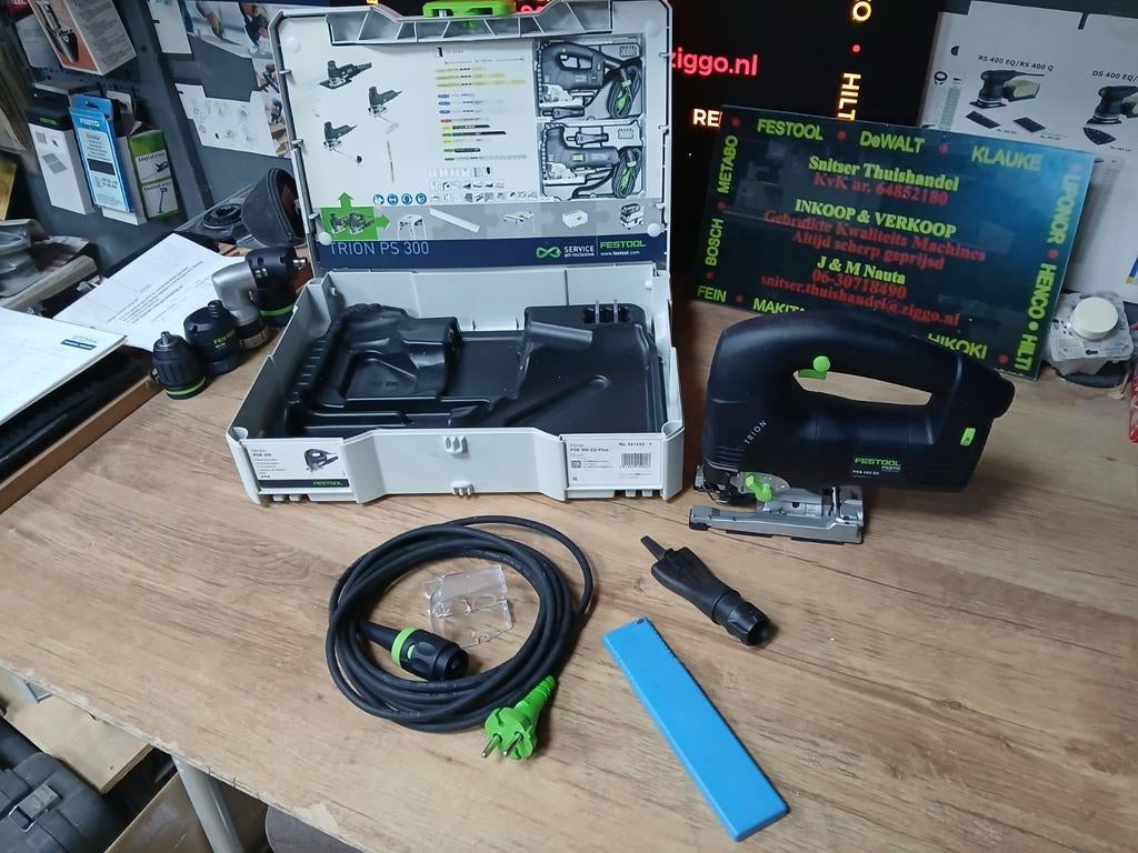 Festool Decoupeerzaag., Gebruikt, -, Decoupeerzaag, -
