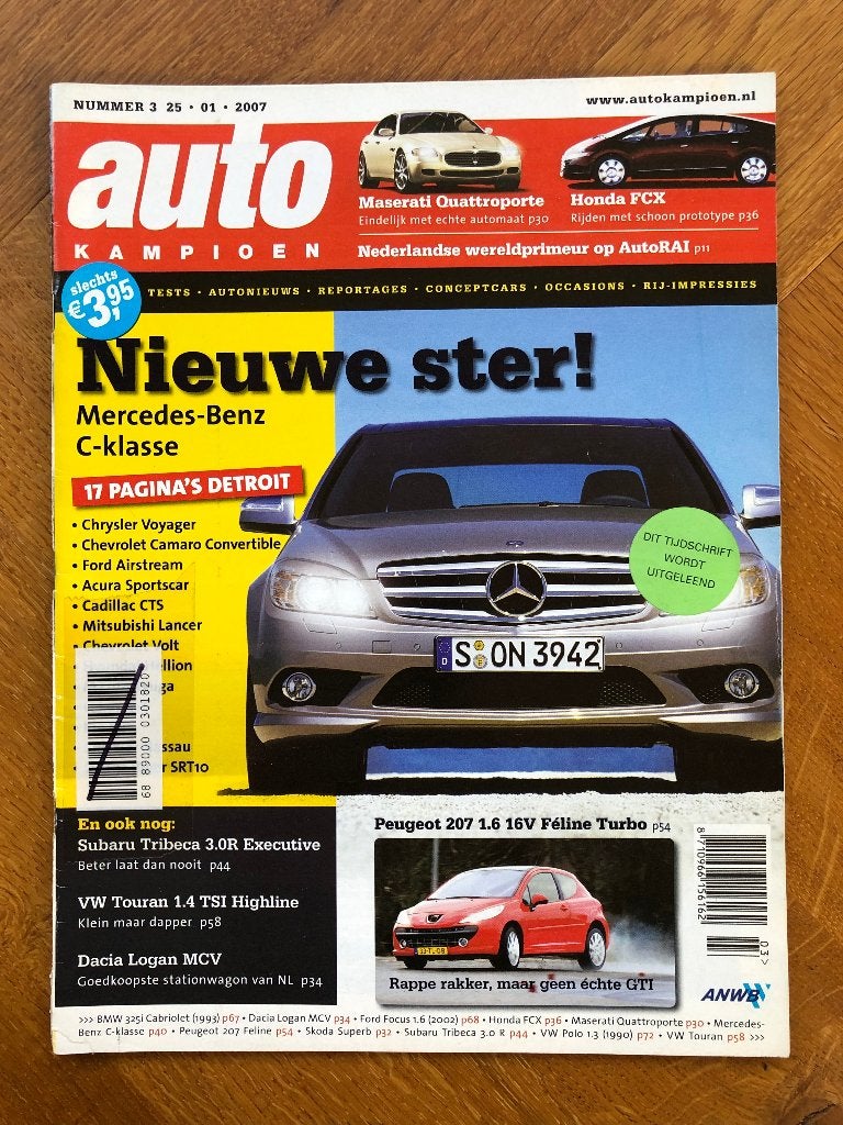 Autokampioen nr. 3 2007, Verzenden, Zo goed als nieuw, Autokampioen