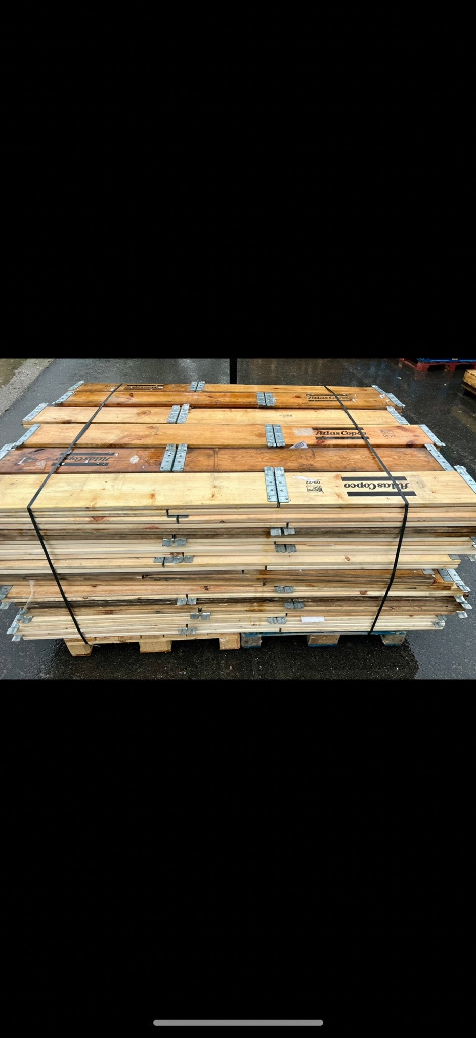 Foto 3 van Houten opzetranden pallets te koop 80/120 € 7,- ps