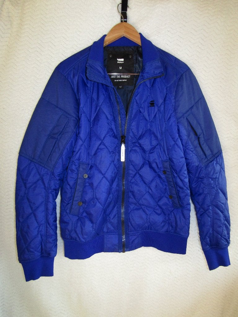 G star raw jack mooie heren jas doorgestikt jack Maat M, G-Star Raw, Ophalen of Verzenden, Zo goed als nieuw, Maat 48/50 (M)