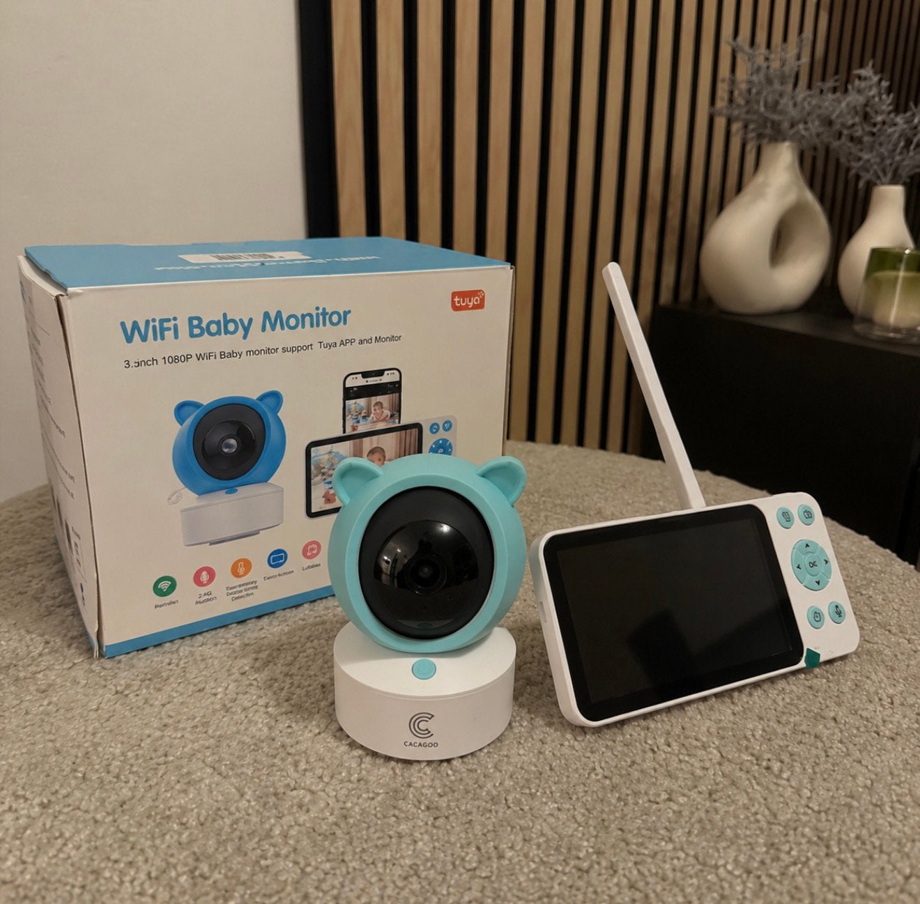 Nieuwe babyfoon, Ophalen of Verzenden, Nieuw, 250 meter of meer, Camera