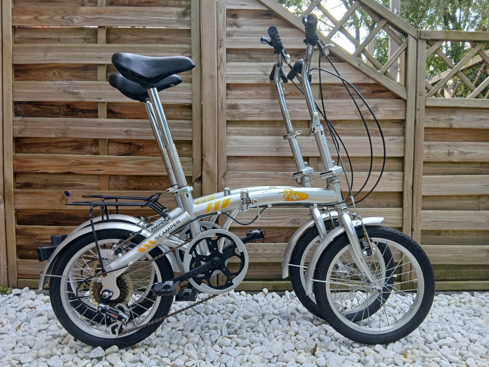 Goede set vouwfietsen van Scamper!, Fietsen en Brommers, Ophalen, Totaal opvouwbaar, Versnellingen