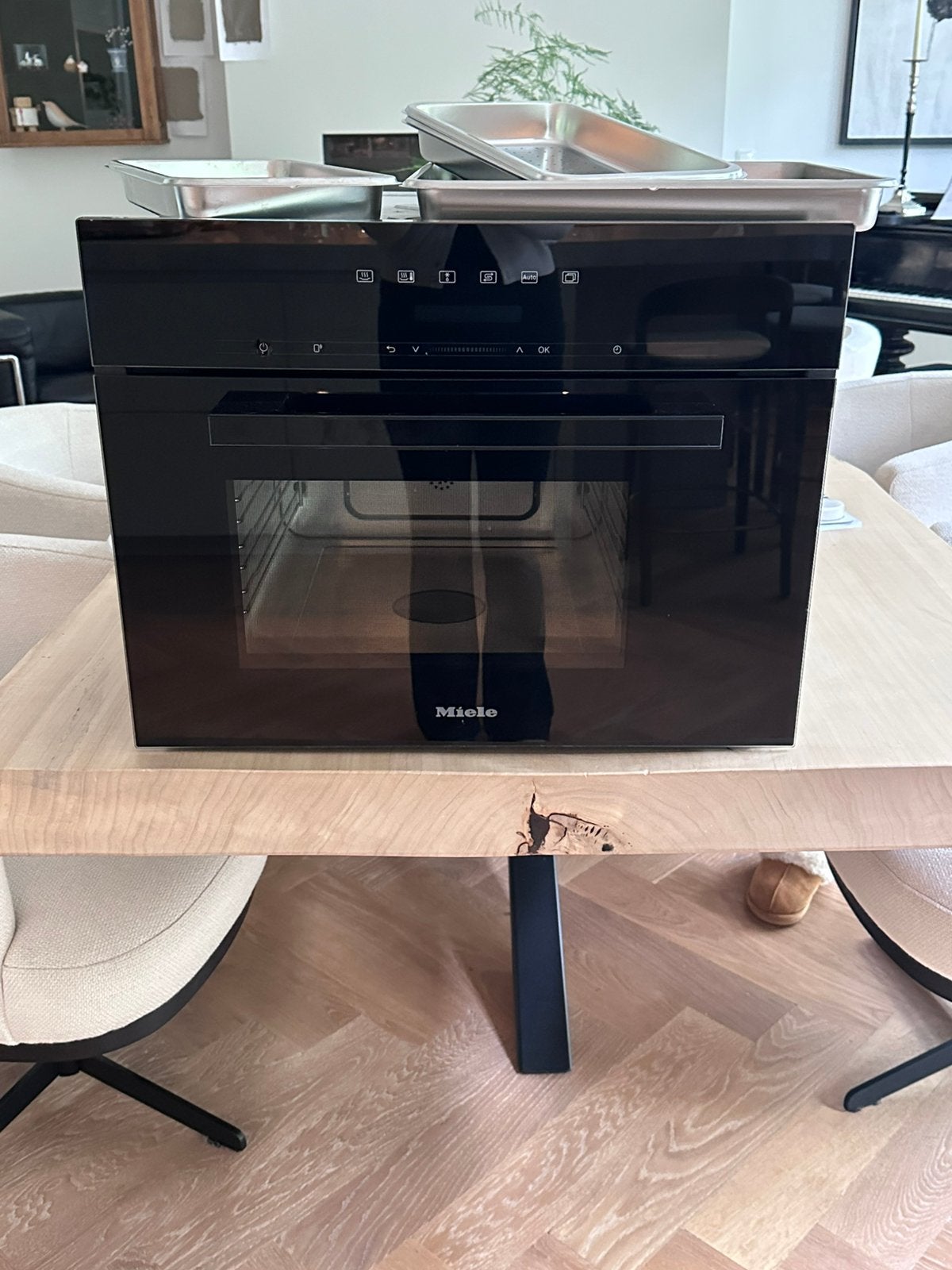 Miele stoomoven, Ophalen of Verzenden, Zo goed als nieuw
