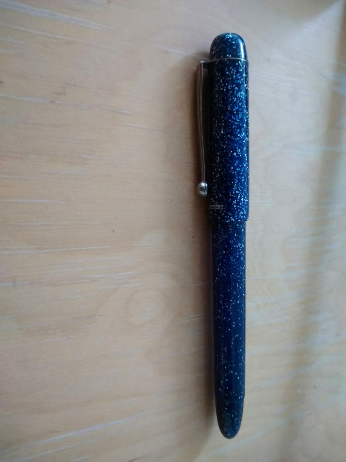 Bruynzeel vulpen blauw, Verzamelen, Ophalen of Verzenden, Gebruikt, Vulpen, Overige merken