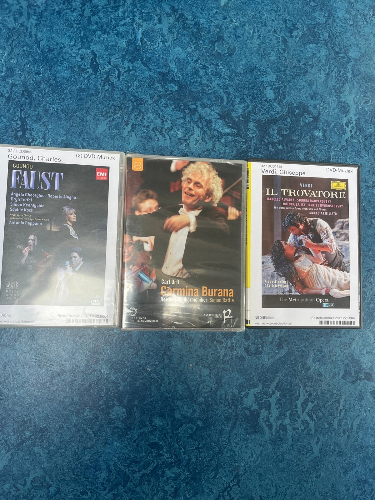 3 DVD's: Opera en Klassieke Muziek Collectie, Alle leeftijden, Ophalen of Verzenden, Zo goed als nieuw, Concert