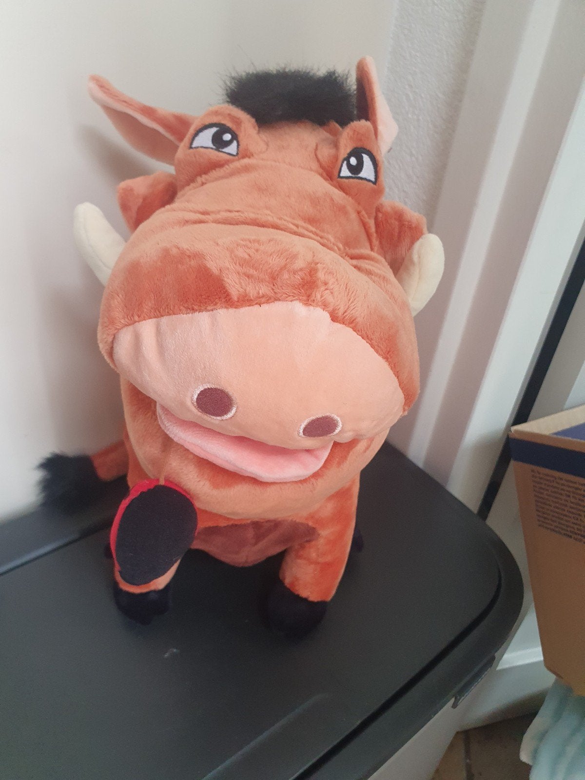 Te koop Disneyland Pumba knuffel, Verzamelen, Disney, Ophalen of Verzenden, Winnie de Poeh of vrienden, Zo goed als nieuw, Knuffel