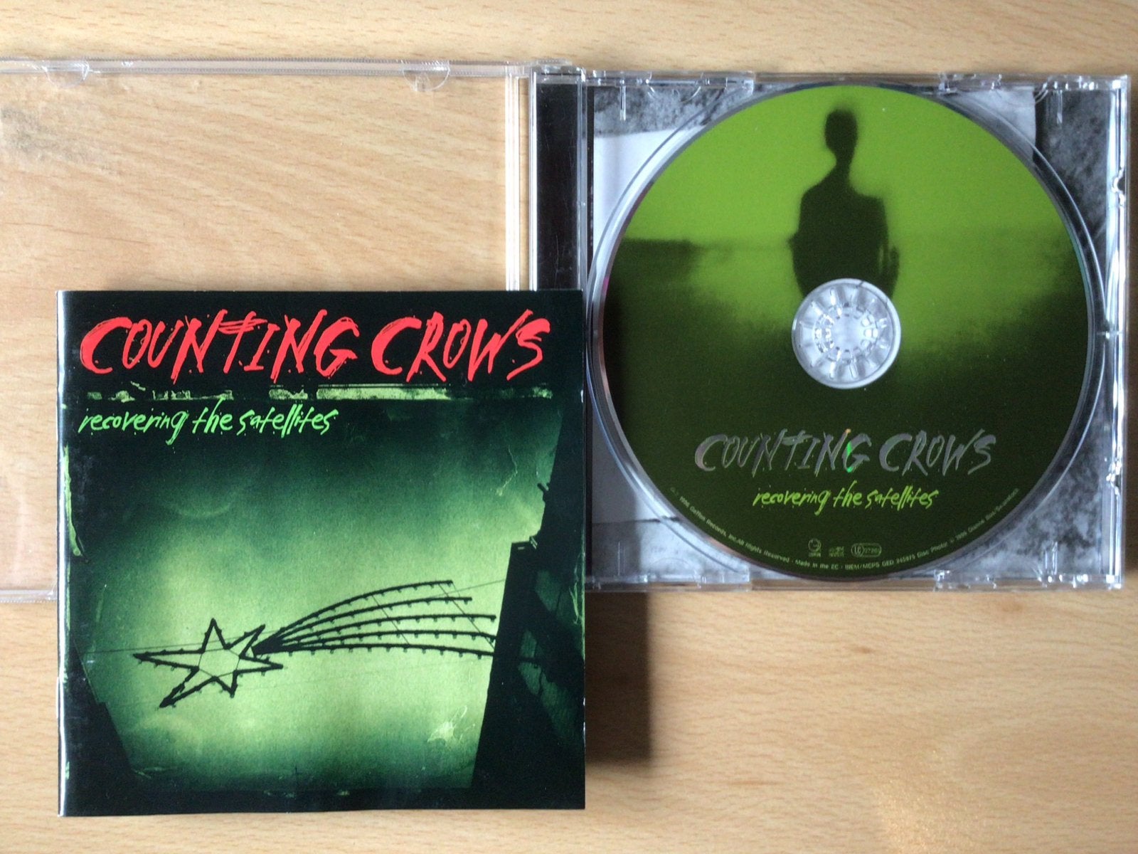 Counting Crows-Recovering the satellites. Top album., Ophalen of Verzenden, Zo goed als nieuw, Album