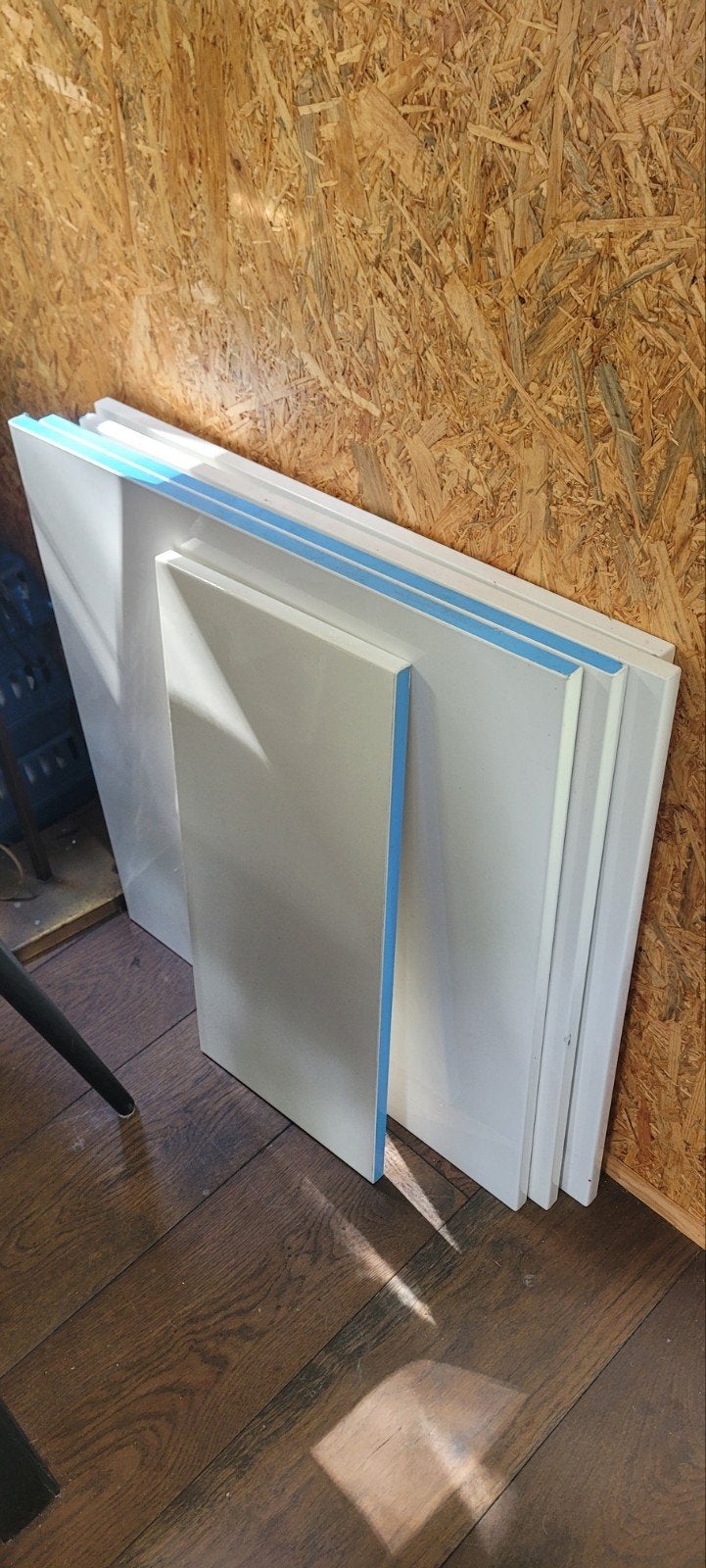 Ikea hoogglans witte kastdeur/ladefront 4x 60x64, 1x 60x25, Ophalen, Zo goed als nieuw