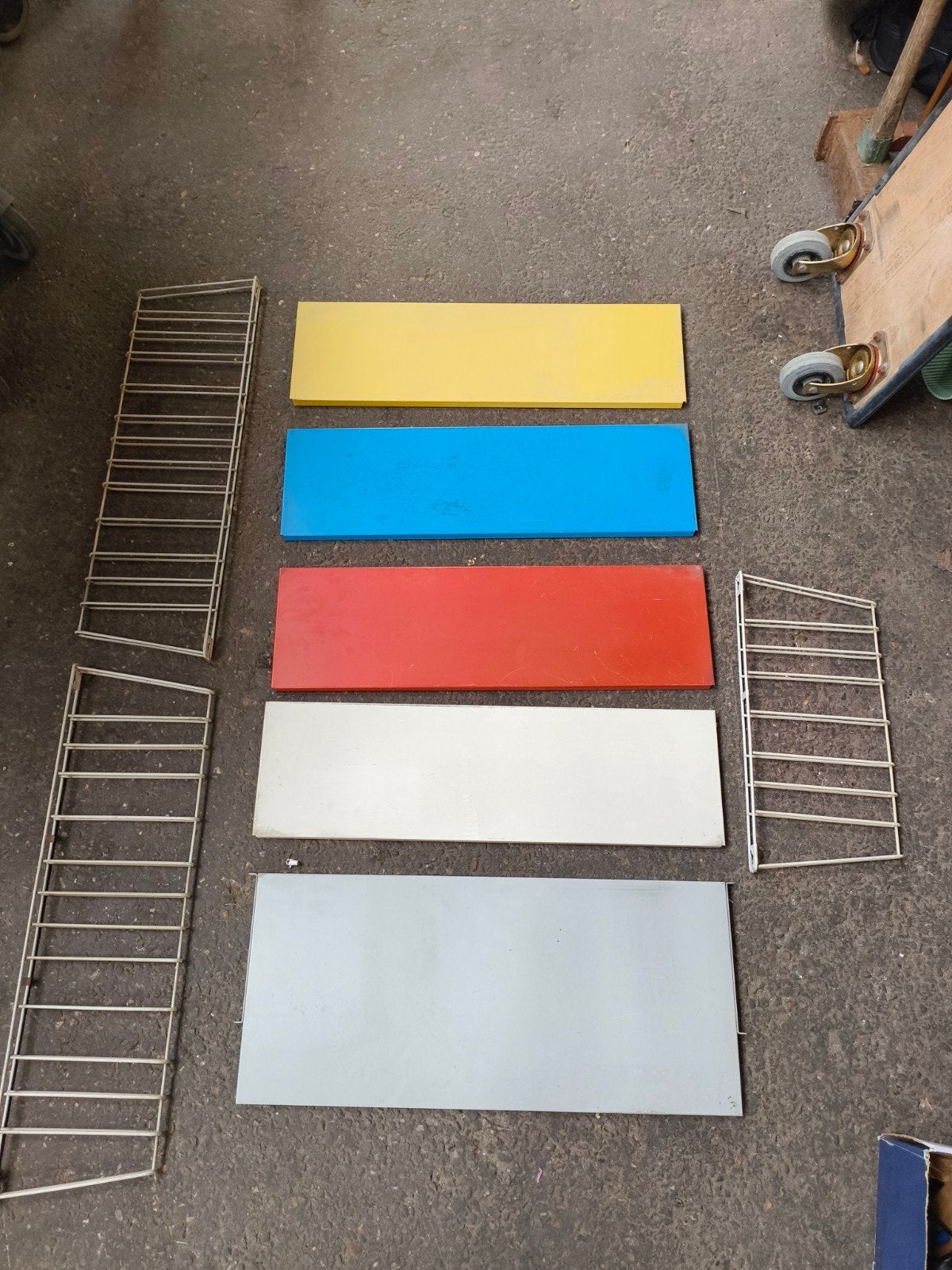 Vintage Tomado wandsysteem, Ophalen of Verzenden, 25 tot 50 cm, Minder dan 150 cm, Minder dan 100 cm