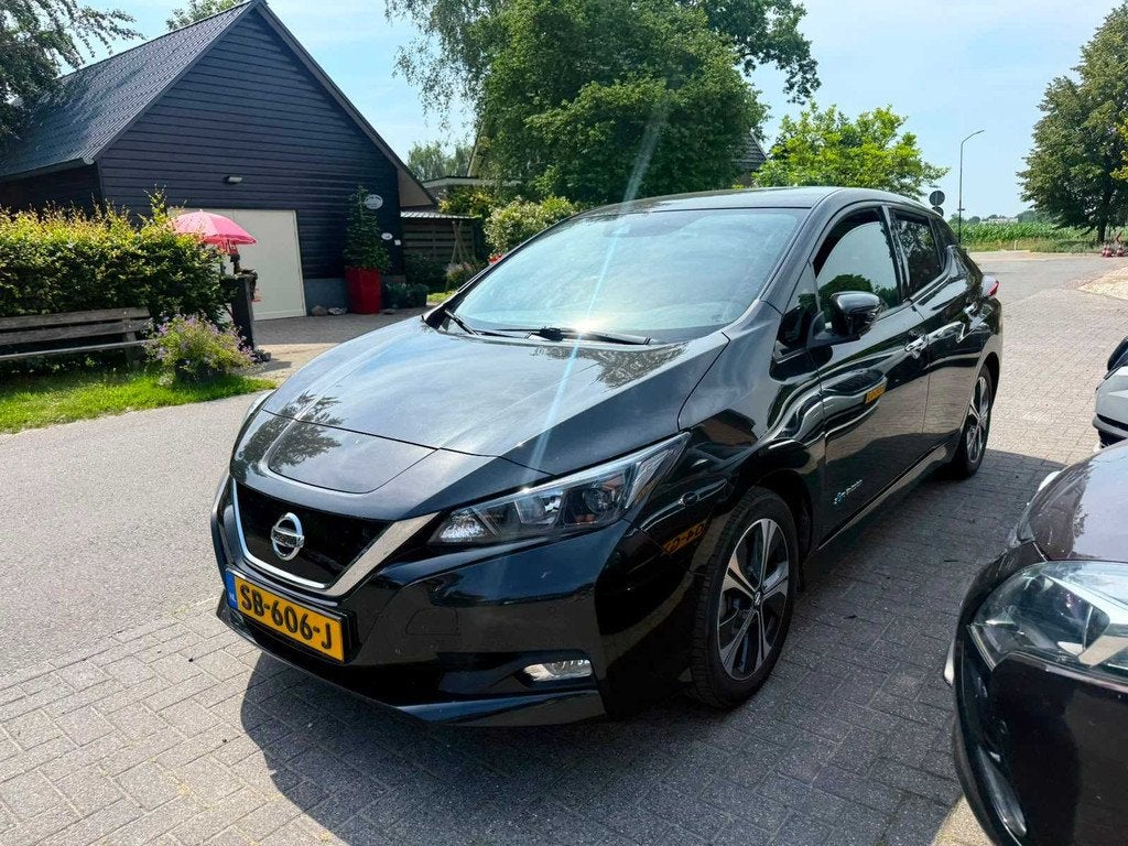 Nissan - 2018 - LEAF - 2.ZERO EDITION 40kWh - SB-606-J, Auto's, Nissan, Gebruikt, 150 pk, Zwart, Origineel Nederlands