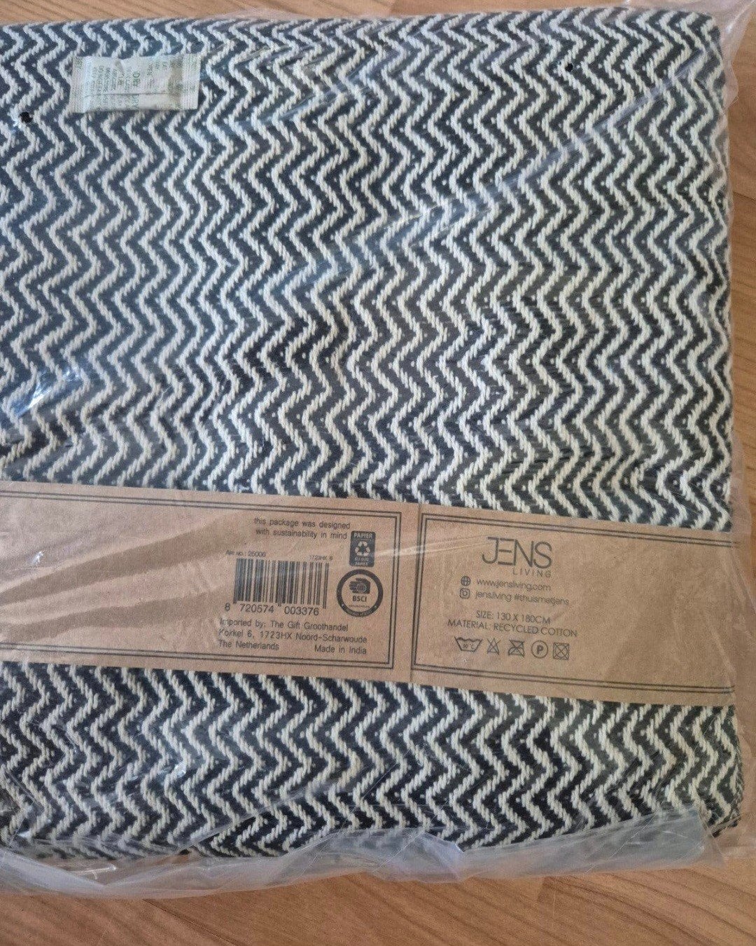 Jens living plaid nieuw 130x180 cm, Ophalen of Verzenden, Nieuw