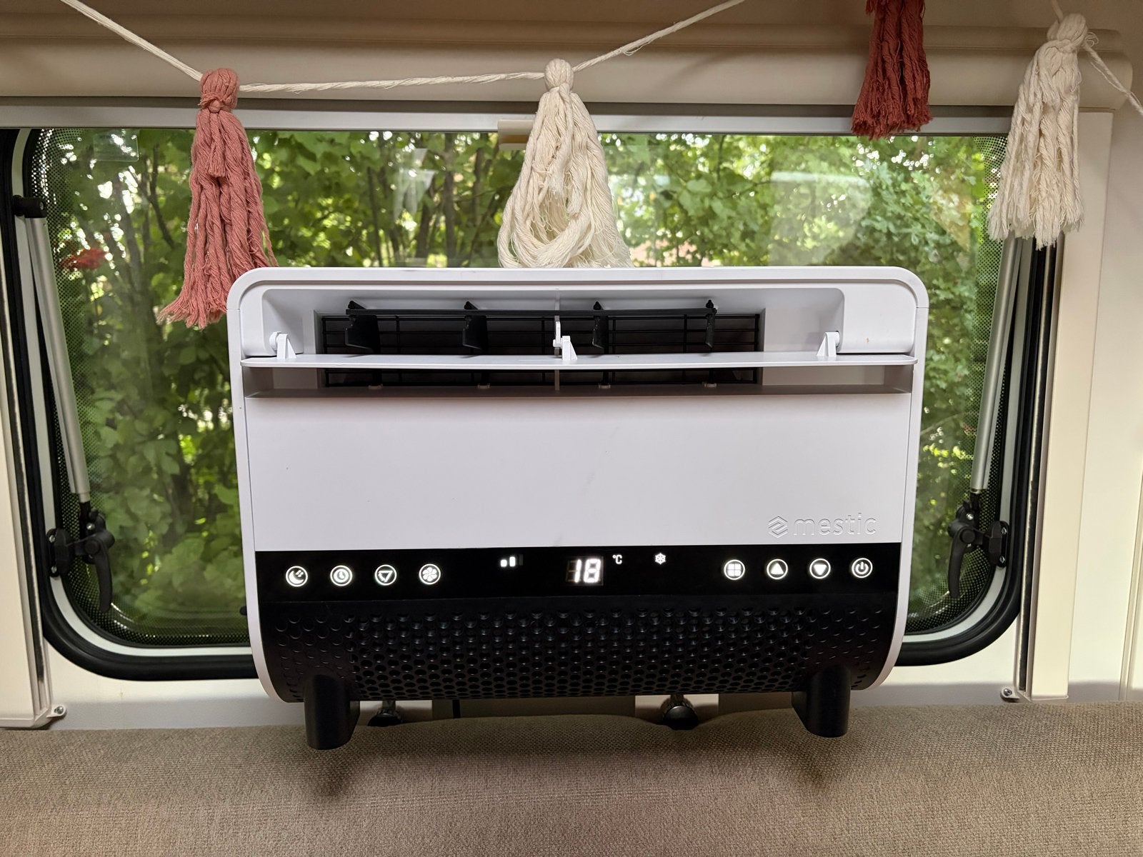 Mestic Spa 5100 split unit airco voor caravan, Caravans en Kamperen, Ophalen of Verzenden, Zo goed als nieuw
