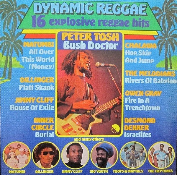 LP - Various ‎– Dynamic Reggae, Cd's en Dvd's, Vinyl | Verzamelalbums, Gebruikt, Beschermende buitenhoes, R&B en Soul, 12 inch