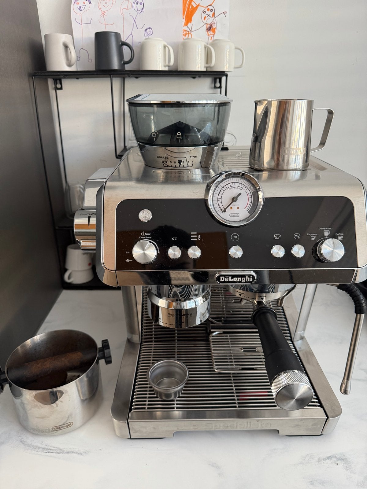 De'Longhi La Specialista espressomachine, Espresso apparaat, Koffiebonen, Zo goed als nieuw, 2 tot 4 kopjes