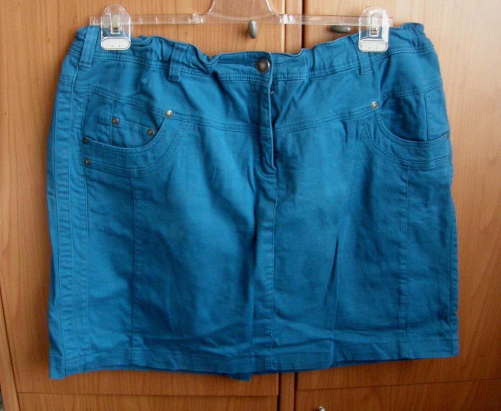Prachtige Sheego casual stretch rok maat 50-52, Overige kleuren, Verzenden, Maat 46/48 (XL) of groter, Zo goed als nieuw