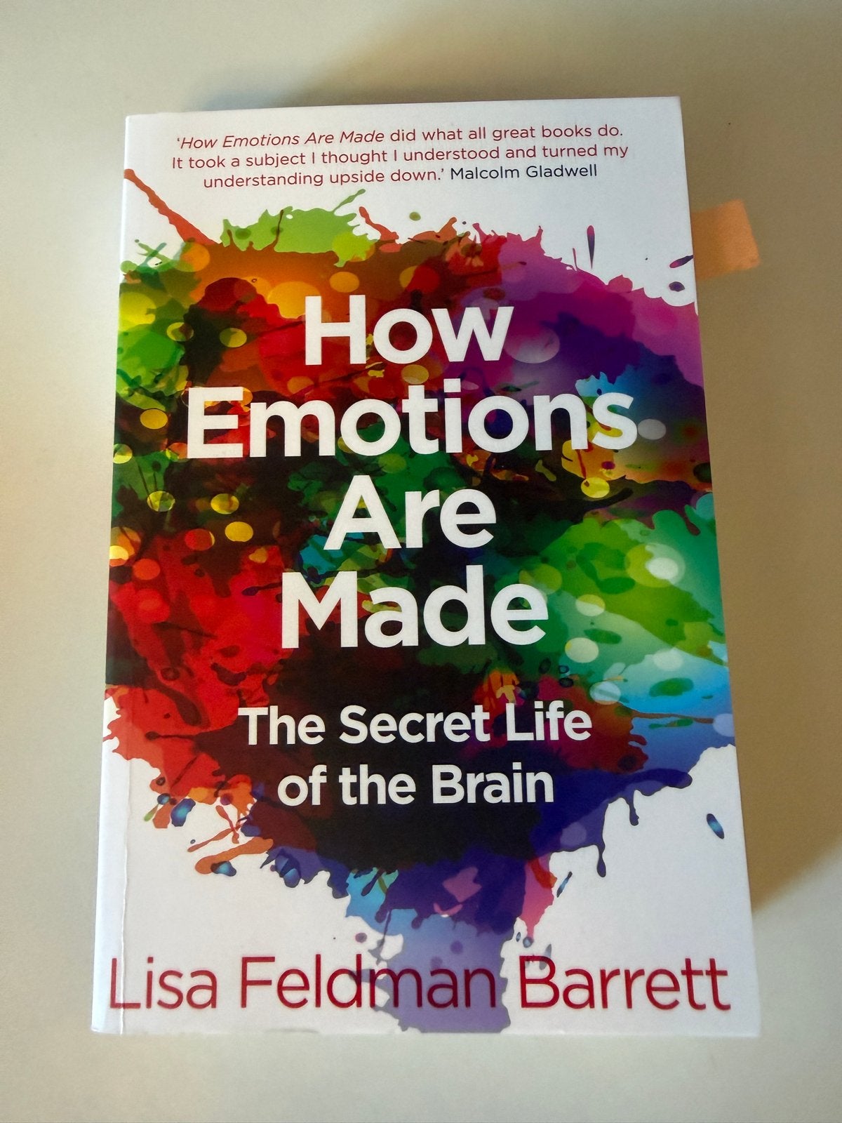 How Emotions Are Made - Lisa Feldman Barrett, Boeken, Psychologie, Ophalen of Verzenden, Zo goed als nieuw, Cognitieve psychologie