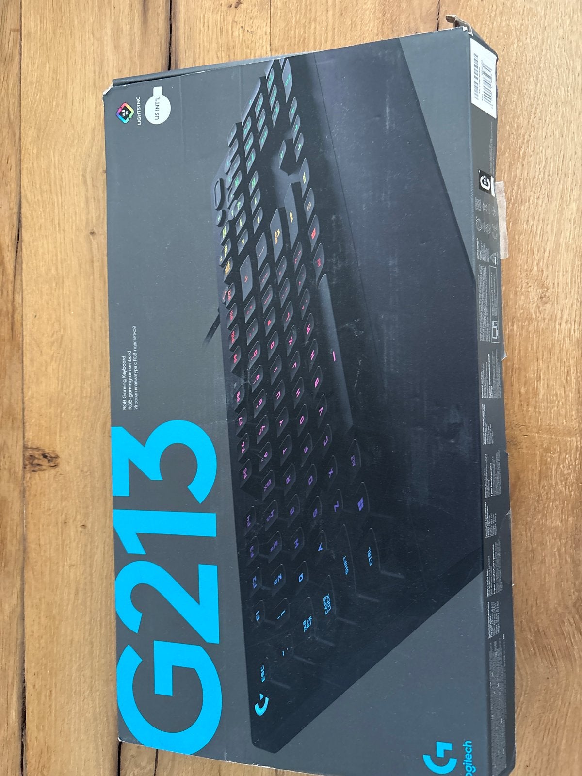 Logitech G213 Prodigy Gaming Toetsenbord RGB Qwerty, Gaming toetsenbord, Ophalen of Verzenden, Zo goed als nieuw, Qwerty