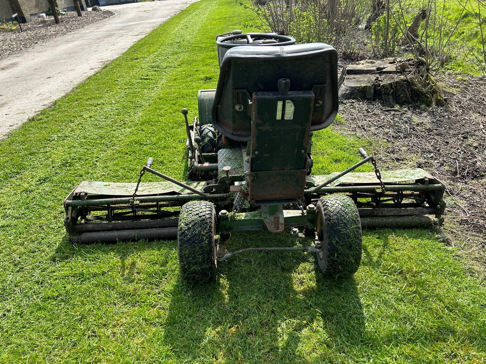 Roberine Kooimaaier met dieselmotor, Tuin en Terras, Kooimesmaaier, Ophalen, Gebruikt, Benzine-grasmaaier