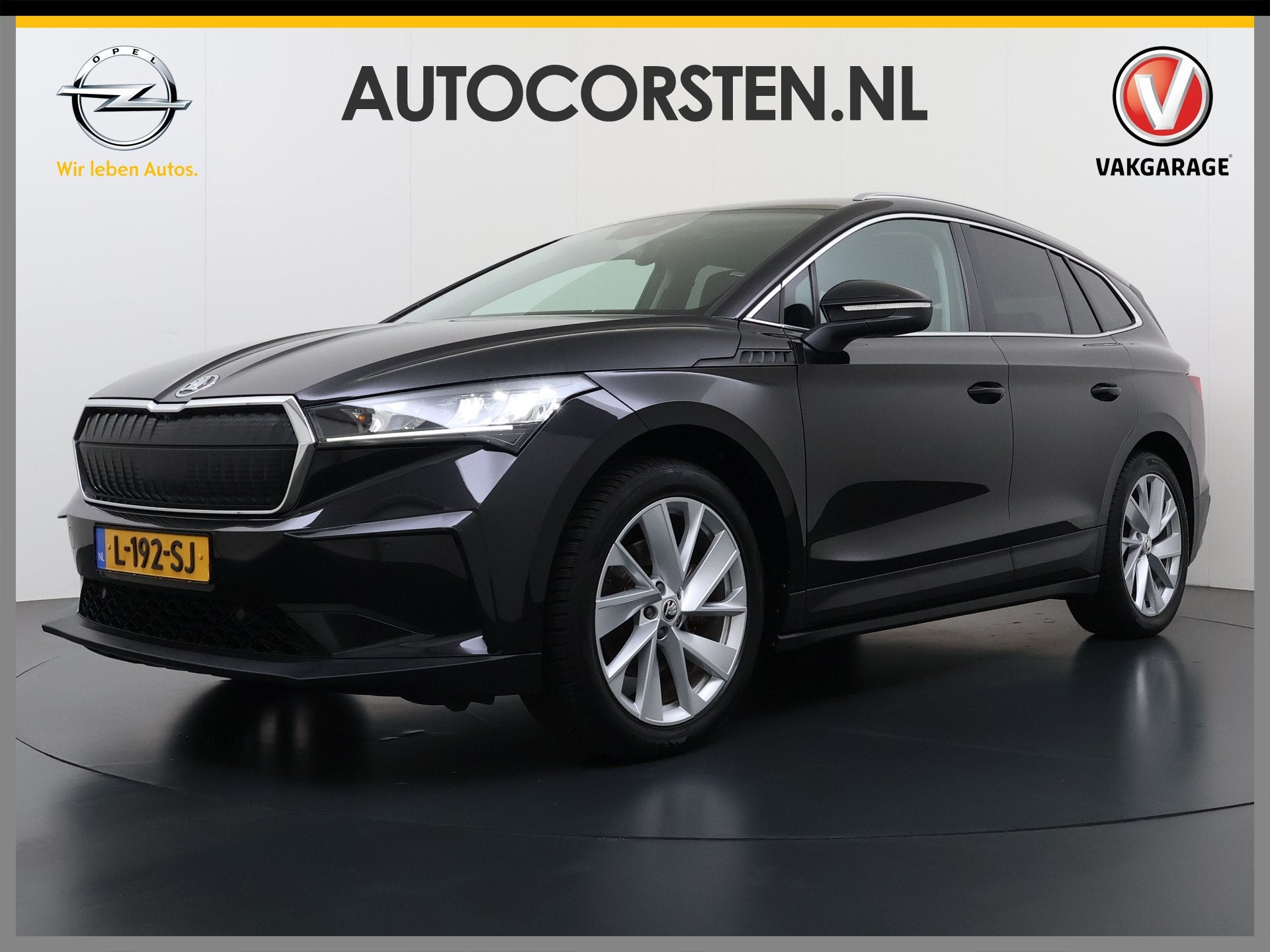 Skoda Enyaq iV 180PK SOH 91% 3-Zone Ecc Camera Navi Ecc Stoe, Automaat, 390 km, Achterwielaandrijving, Gebruikt