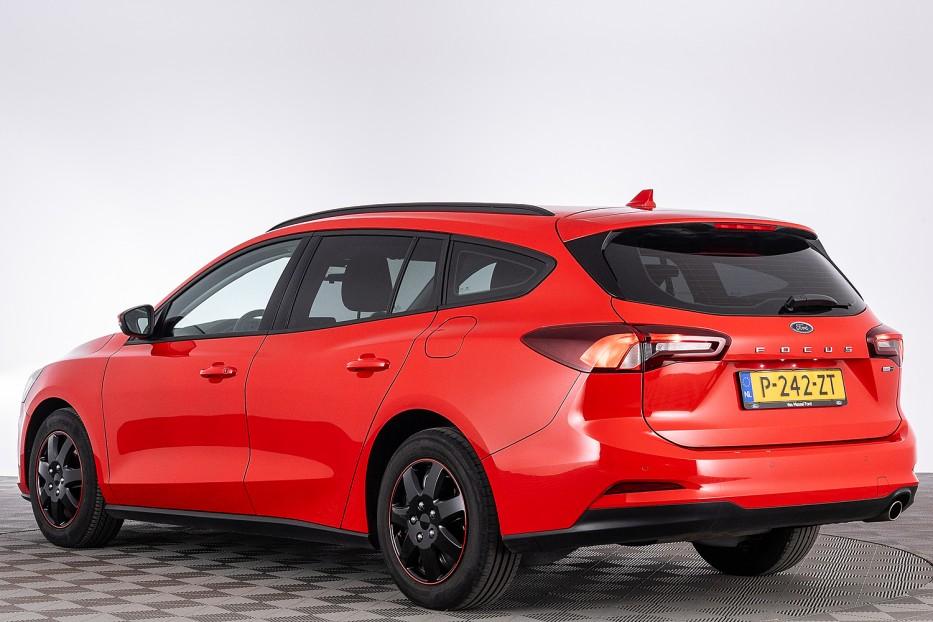 Ford Focus Wagon 1.0 EcoBoost Hybrid Connected ✅ 1e Eigena, 12 maanden, Gebruikt, Zwart, Origineel Nederlands
