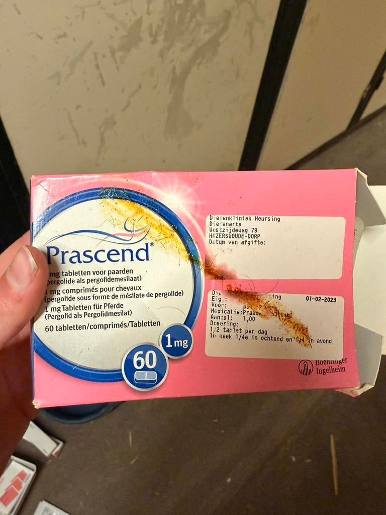 Prascend paard, Dieren en Toebehoren, Paarden en Pony's | Verzorgingsproducten, Ophalen of Verzenden, Zo goed als nieuw