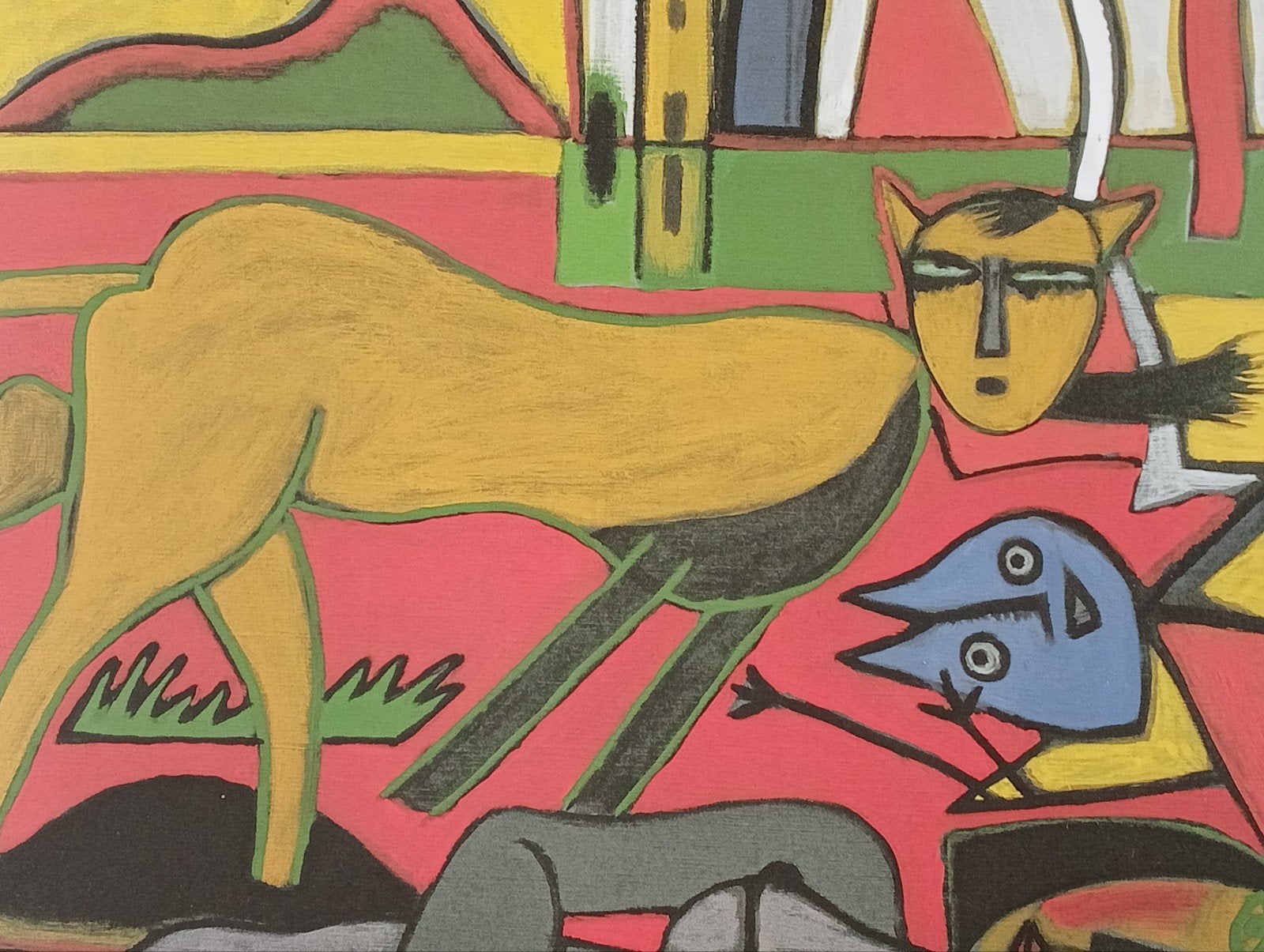 Corneille Cobra print, Antiek en Kunst, Kunst | Overige Kunst, Ophalen of Verzenden