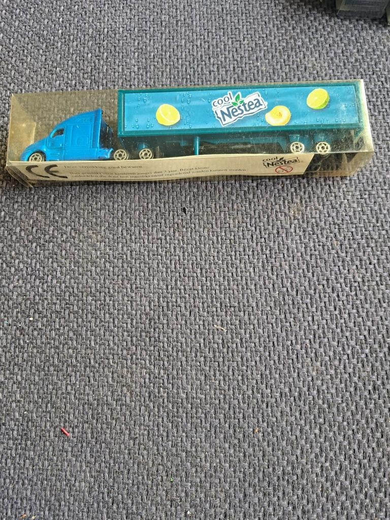 Model vrachtwagen met reclame 1:87, Overige merken, Gebruikt, Ophalen of Verzenden, N.b