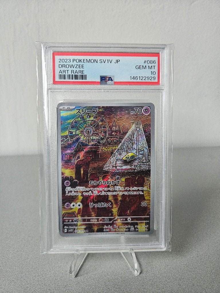 Drowzee #086 PSA 10, Ophalen of Verzenden, Zo goed als nieuw, Losse kaart