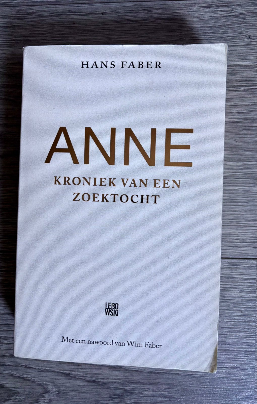 Boek Anne, Boeken, Ophalen of Verzenden, Gelezen