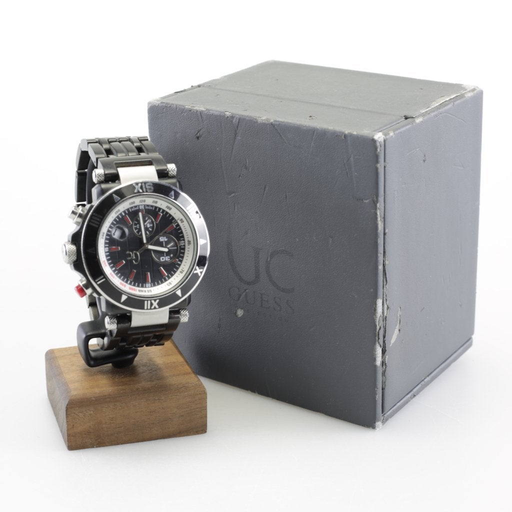 GUESS GC 47000G Chronograaf Zwart (LEES OMSCHRIJVING), Guess, Gebruikt, Support@guess.com, 1444 South Alameda St
Los Angeles, CA 90021
USA