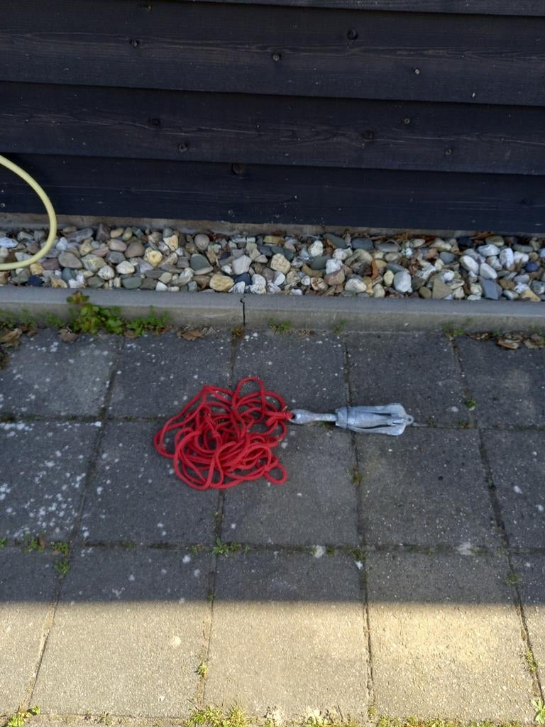 Anker 1.5 kg met touw, Watersport en Boten, Ophalen, Overige typen