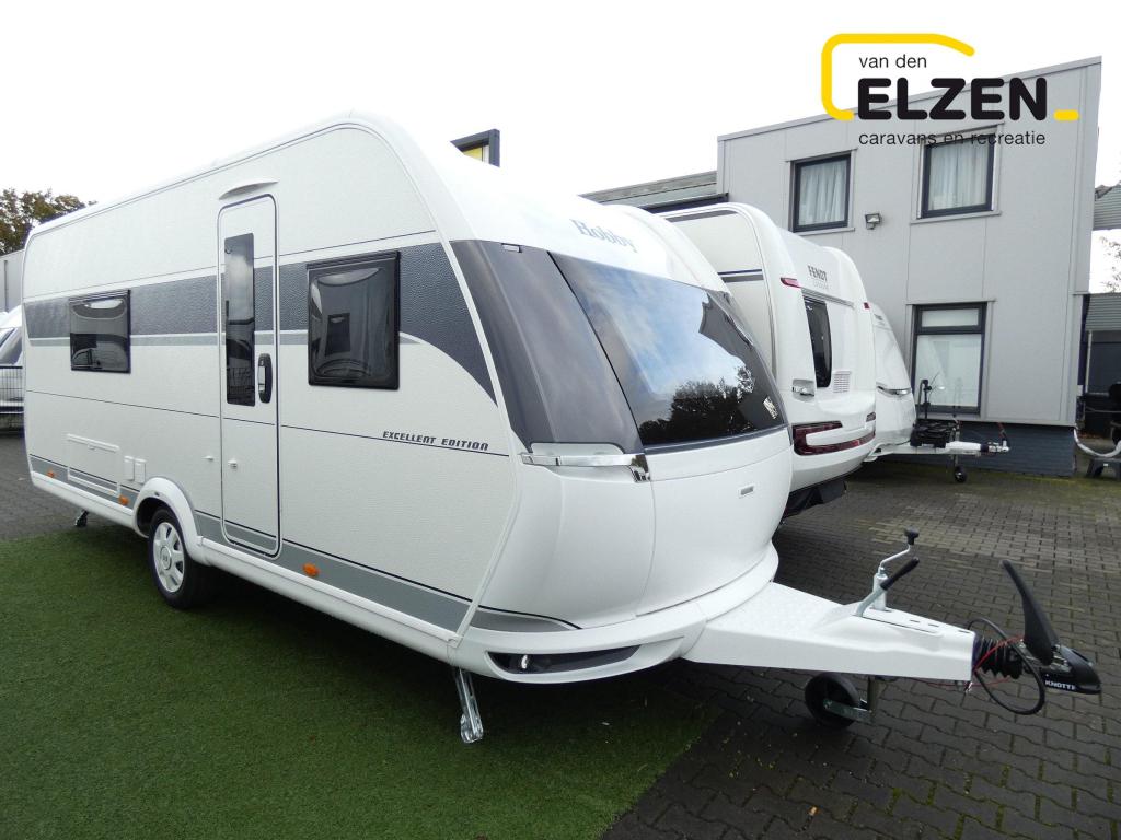 Hobby Excellent Edition 540 WLU White Edition Actiepakket, Caravans en Kamperen, Rondzit, Hobby, Bedrijf, 6 tot 7 meter