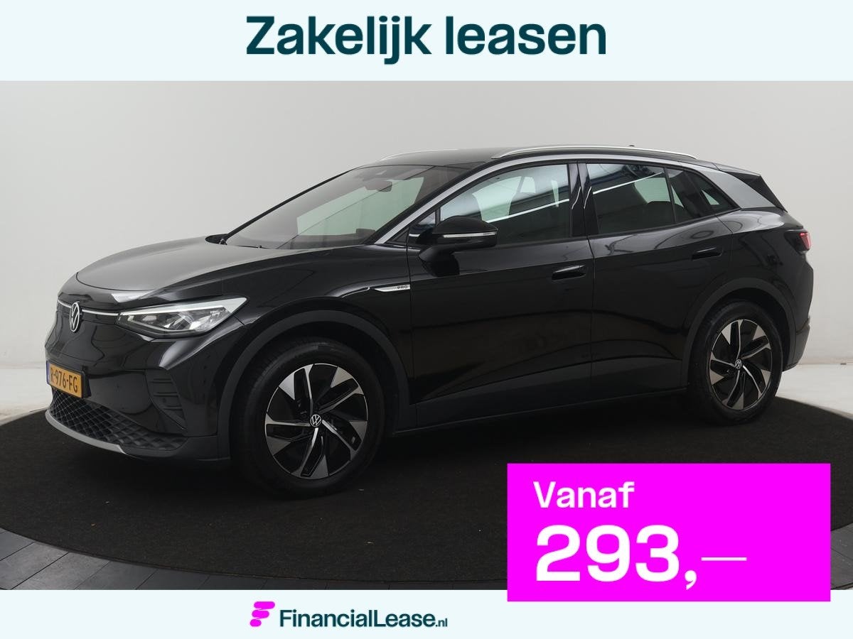 Volkswagen ID.4 Pro 77 kWh | SOH 91,7 % | Trekhaak | Apple C, Automaat, 528 km, Zwart, Origineel Nederlands