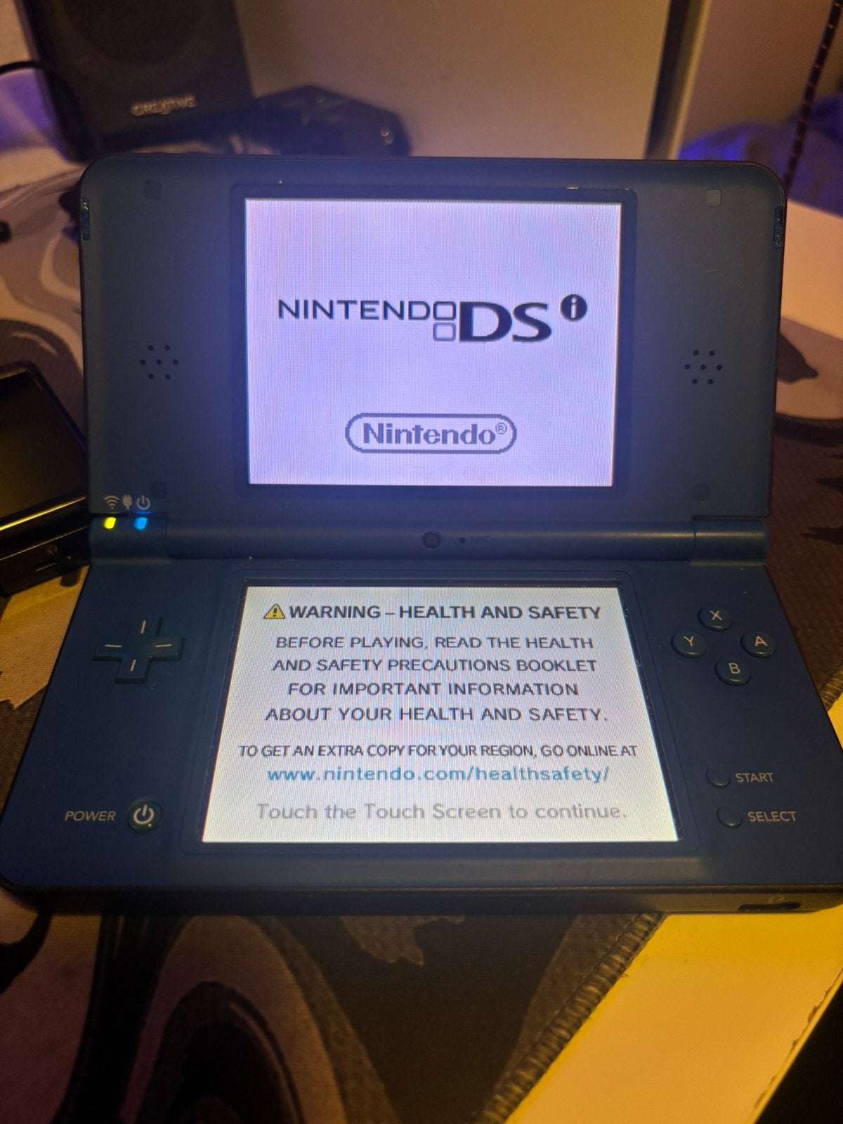 Nintendo Dsi XL, Spelcomputers en Games, Dsi XL, Blauw, Ophalen of Verzenden, Gebruikt