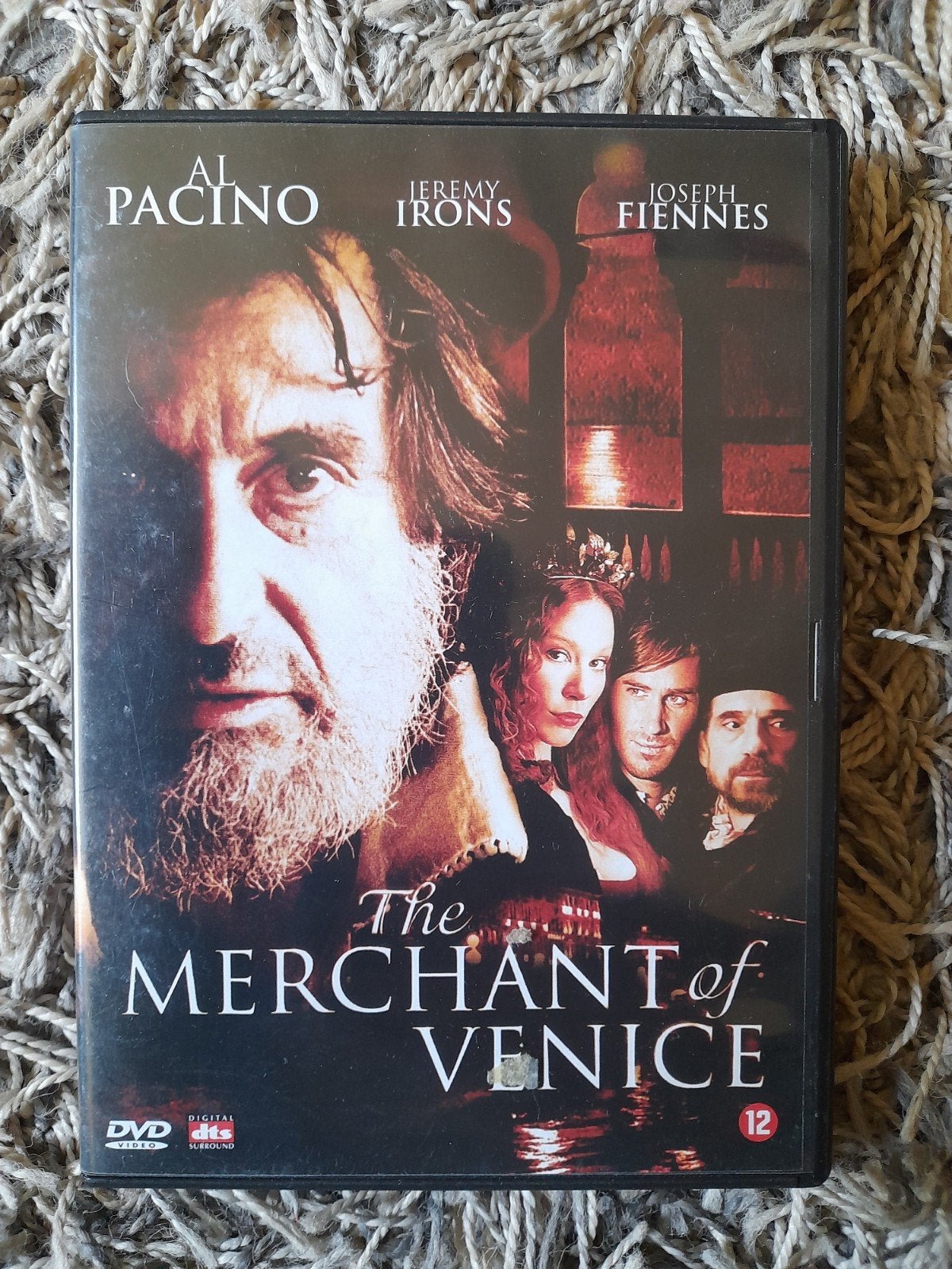 dvd the merchant of venice, Cd's en Dvd's, Vanaf 12 jaar, Ophalen of Verzenden, Zo goed als nieuw, Nederlands