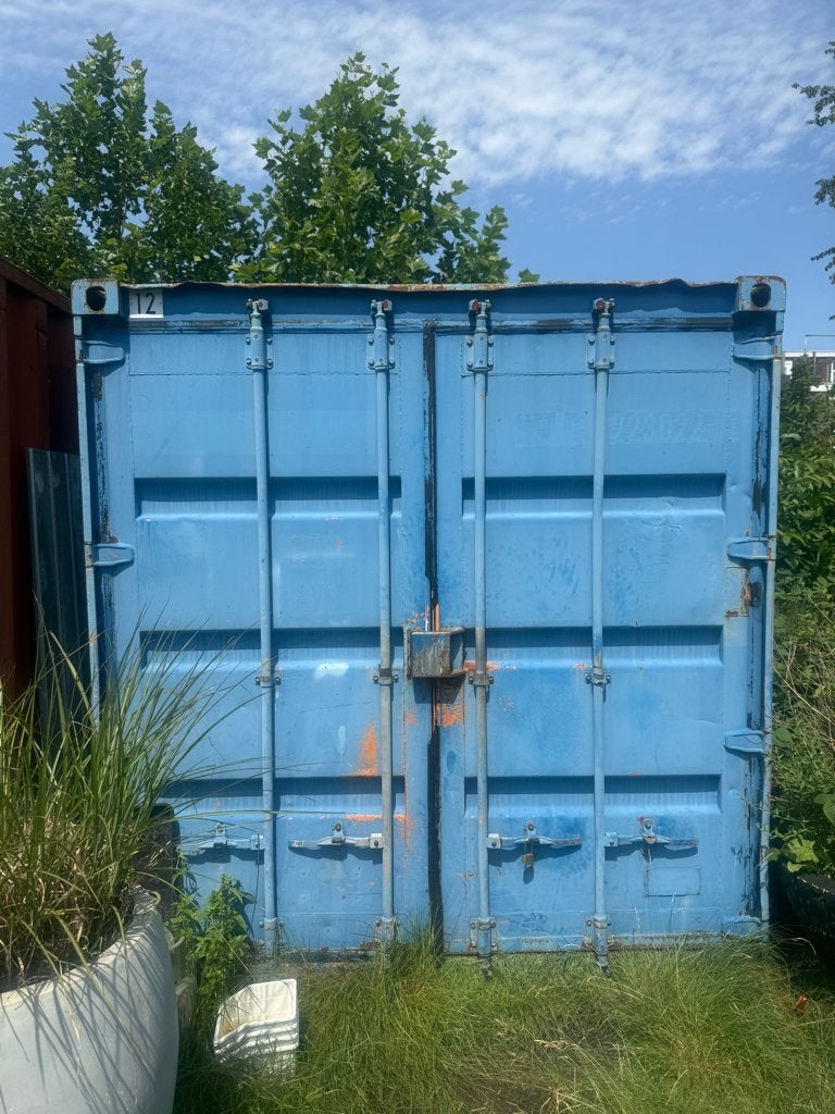 2 zeecontainers te koop 20ft, Doe-het-zelf en Verbouw, Containers, Ophalen