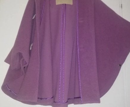 Poncho lila 44/46-48, Kleding | Dames, Ophalen of Verzenden, Nieuw, Maat 46/48 (XL) of groter, Paars