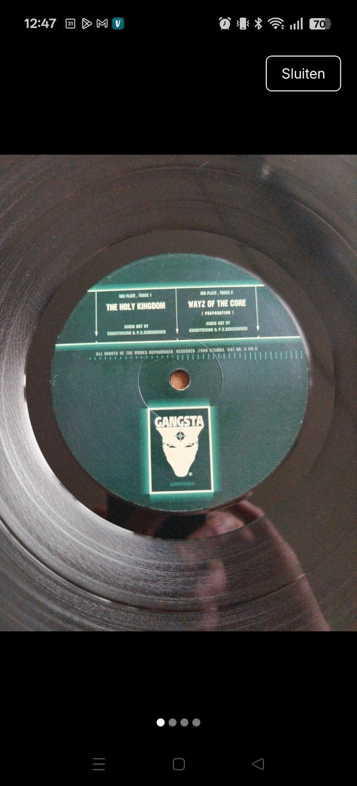 Knightvision vs. Wedlock – Wayz Of The Core VG+/NM  '12 (199, Ophalen of Verzenden, Gebruikt, 12 inch, Disco