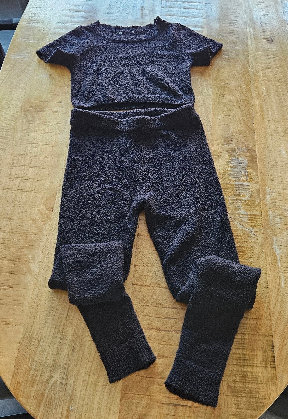 La Sisters Trainingspak Dames Zwart M - Crop Top & Broek, Kleding | Dames, Maat 38/40 (M), La Sisters, Zwart, Ophalen of Verzenden