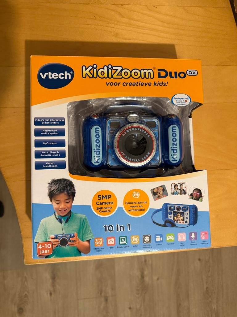 Vtech Kidizoom Duo DX camera (ongeopend), Kinderen en Baby's, Speelgoed | Vtech, Nieuw, 4 tot 6 jaar, Ophalen of Verzenden
