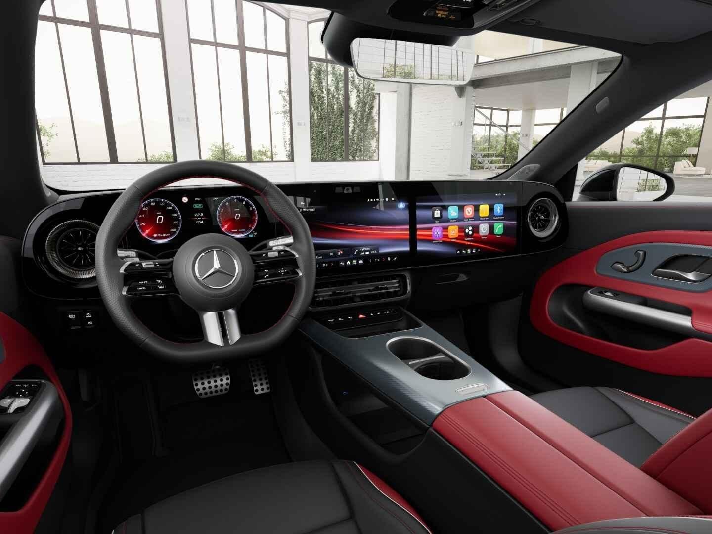 Mercedes-Benz CLA Shooting Brake 180 Business Solution AMG, Auto's, CLA, 4 cilinders, Stoelverwarming, Zwart