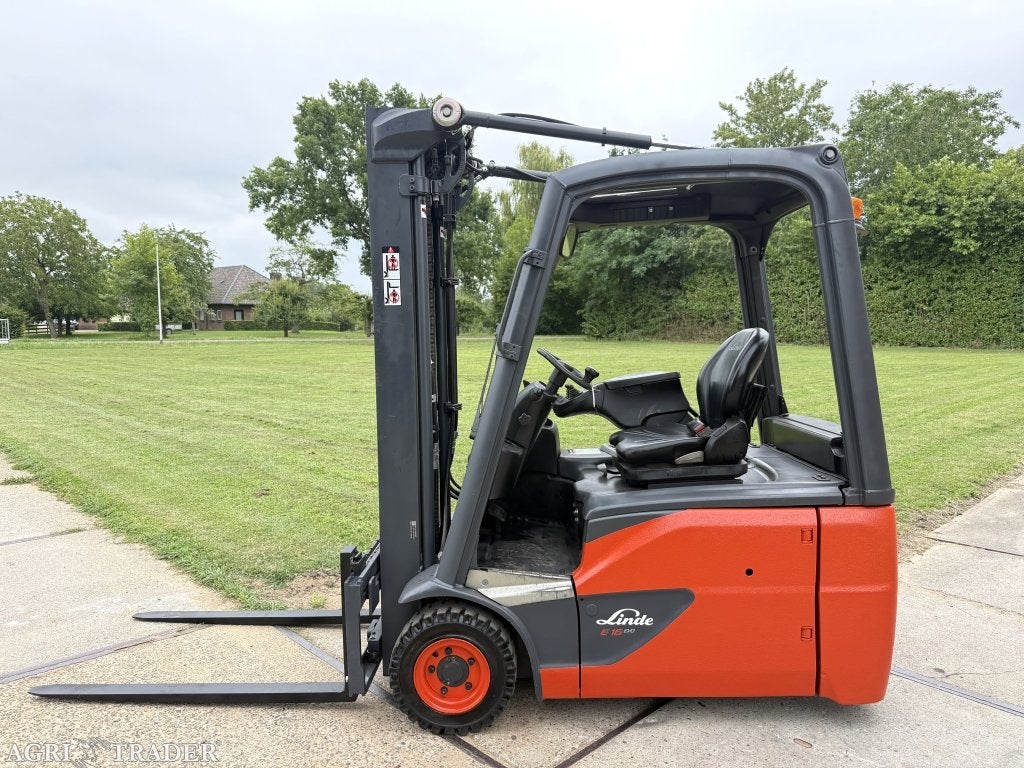 Linde E16 BJ2020 5300uur triplex 4.75M freelift Sideshift, Info@vanbeurdenheftrucks.nl, Linde, Heftruck, Ophalen of Verzenden