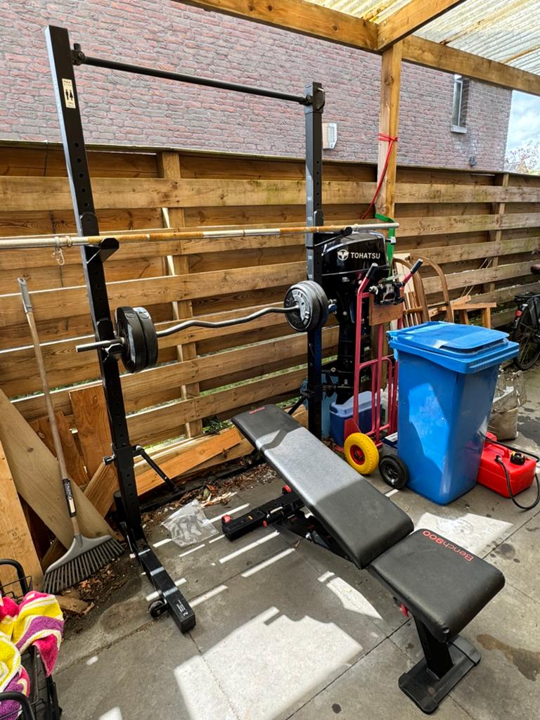 Squat/pull up rek te koop (inklapbaar), Sport en Fitness, Fitnessmaterialen, Ophalen, Zo goed als nieuw, Overige typen