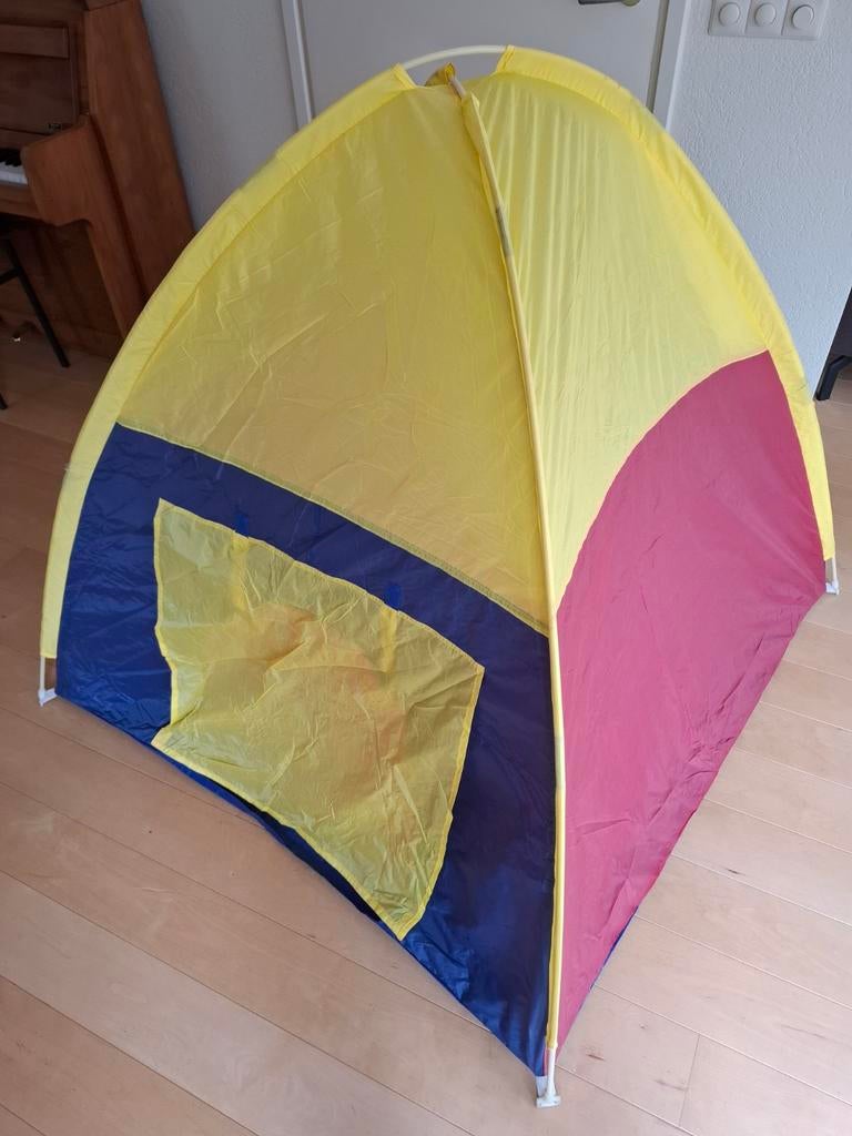 Speeltent voor kinderen, Ophalen, Gebruikt