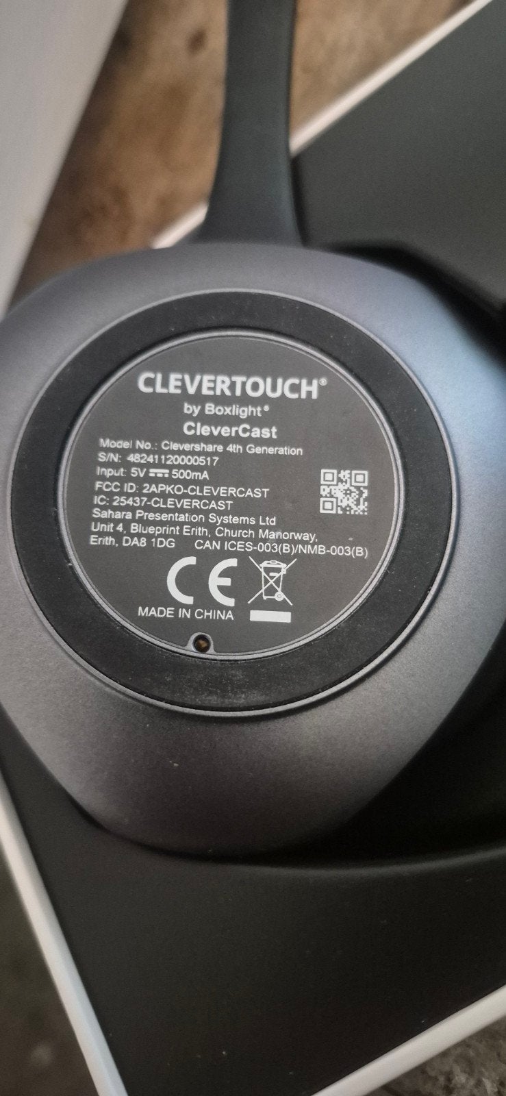 CleverTouch CleverCast 4th Gen Dongel, Ophalen of Verzenden, Nieuw, Video