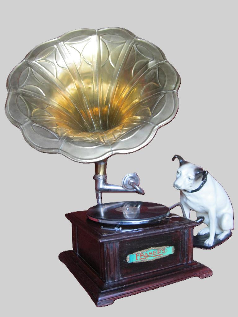 FRASIER'S Moorhead grammofoon., Ophalen