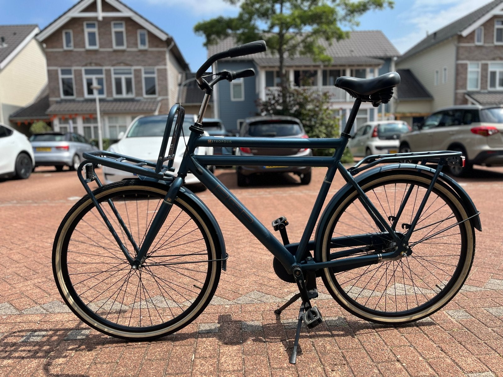 BSP Metropolis transportfiets maat 62, Terugtraprem, Gebruikt, Versnellingen, 61 tot 65 cm