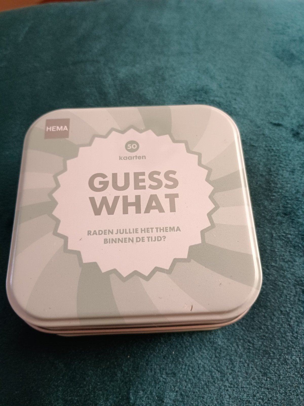 Hema Guess What - Raad het thema binnen de tijd!, Een of twee spelers, Ophalen of Verzenden, Zo goed als nieuw, Hema